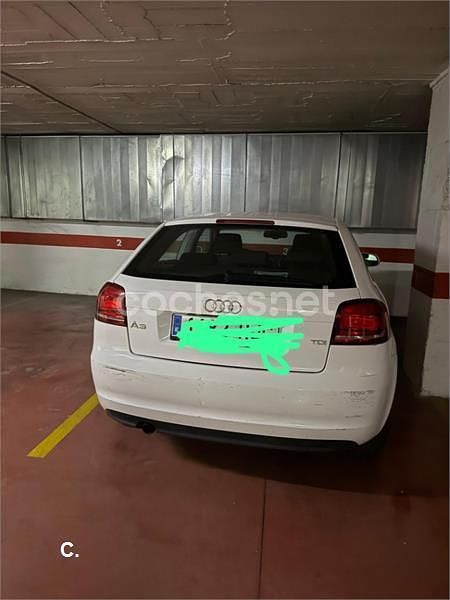 Usado Audi A3 Ambiente 105 CV (77 kW) 2012 Blanco Utilitario