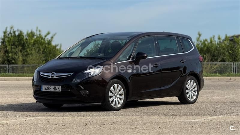 Granate Usado 2012 Opel Zafira Tourer Excellence Monovolumen | 9900 € (Precio justo) - Imagen 1/4
