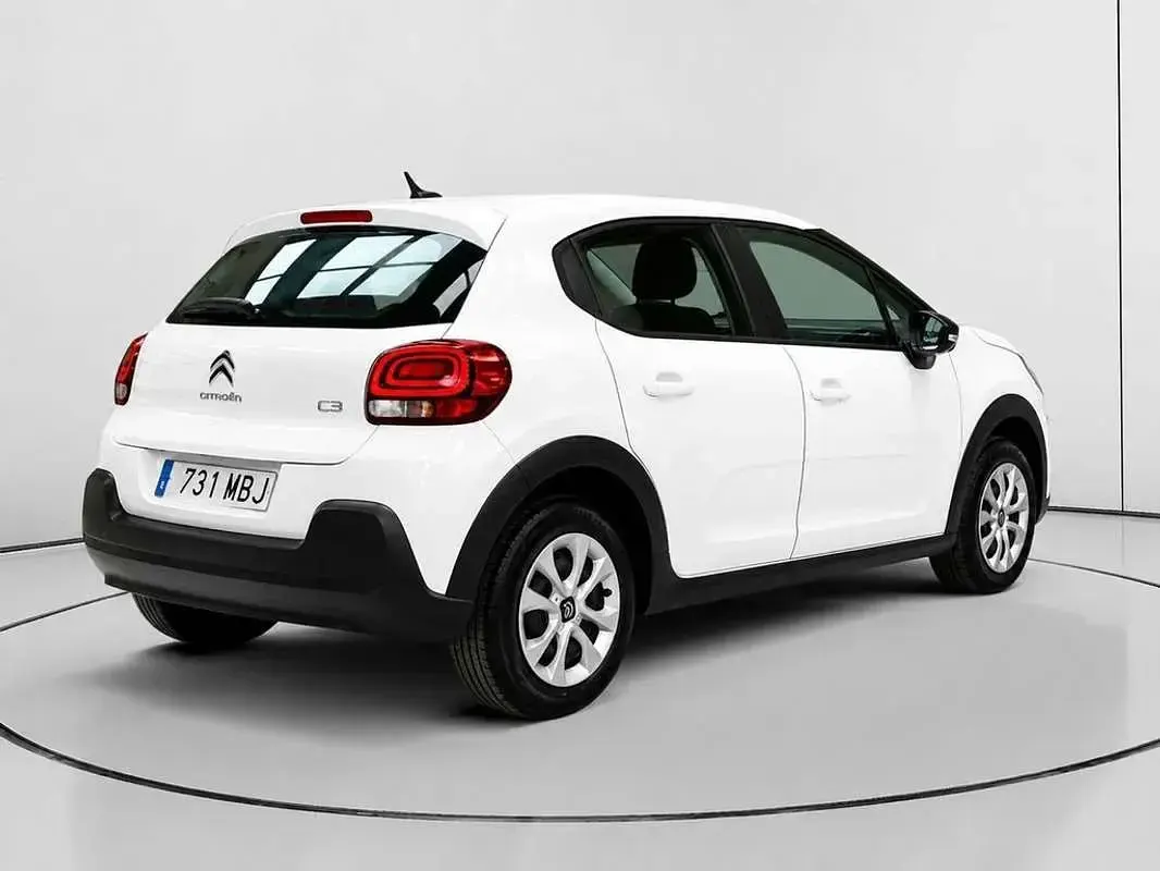 Usado Citroën C3 Live 99 CV (72 kW) 2022 Blanco Utilitario