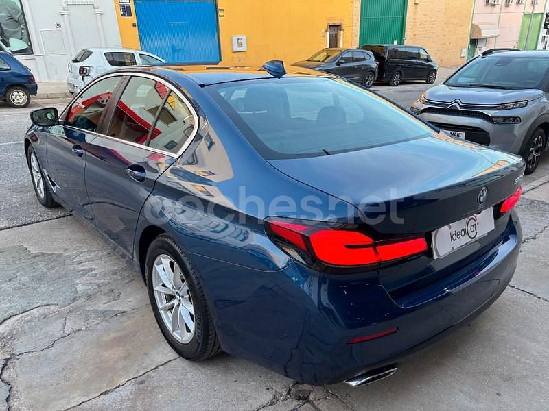Usado BMW 520 190 CV (139 kW) 2021 Azul Berlina