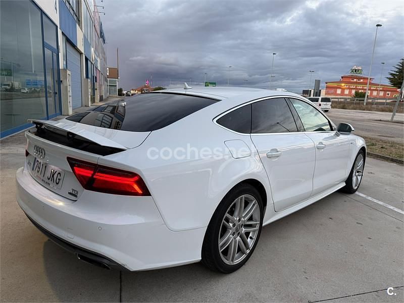 Usado Audi A7 Sportback S-Line 320 CV (235 kW) 2015 Blanco Utilitario