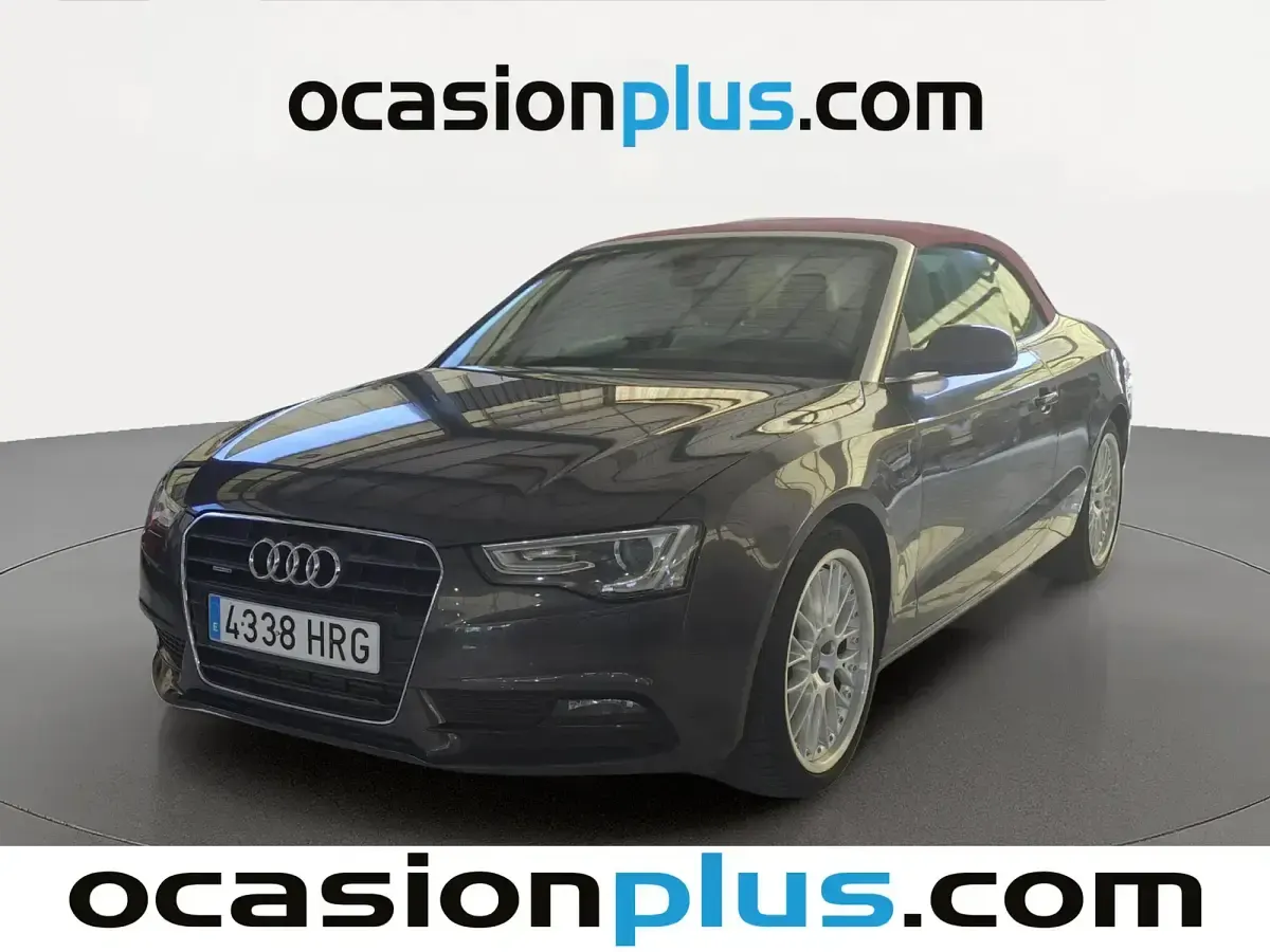 Usado Audi A5 Cabriolet 245 CV (180 kW) 2013 Gris Descapotable