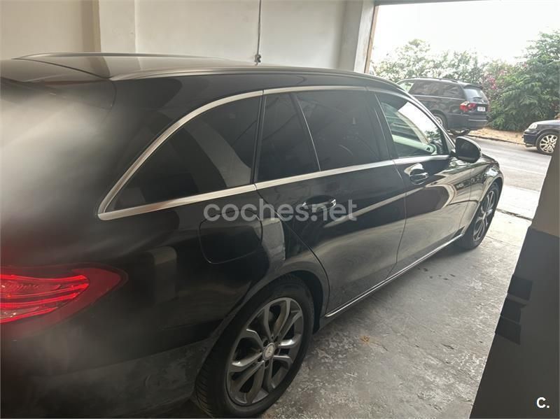 Negro Usado 2016 Mercedes C220 Familiar | 18.900 € (Precio justo) - Imagen 1/4
