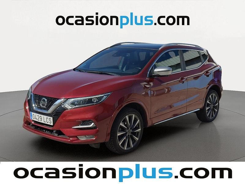 Usado Nissan Qashqai Tekna+ 150 CV (110 kW) 2019 Rojo SUV