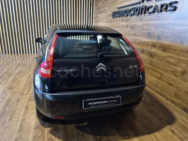 Usado Citroën C4 90 CV (66 kW) 2008 Negro Berlina