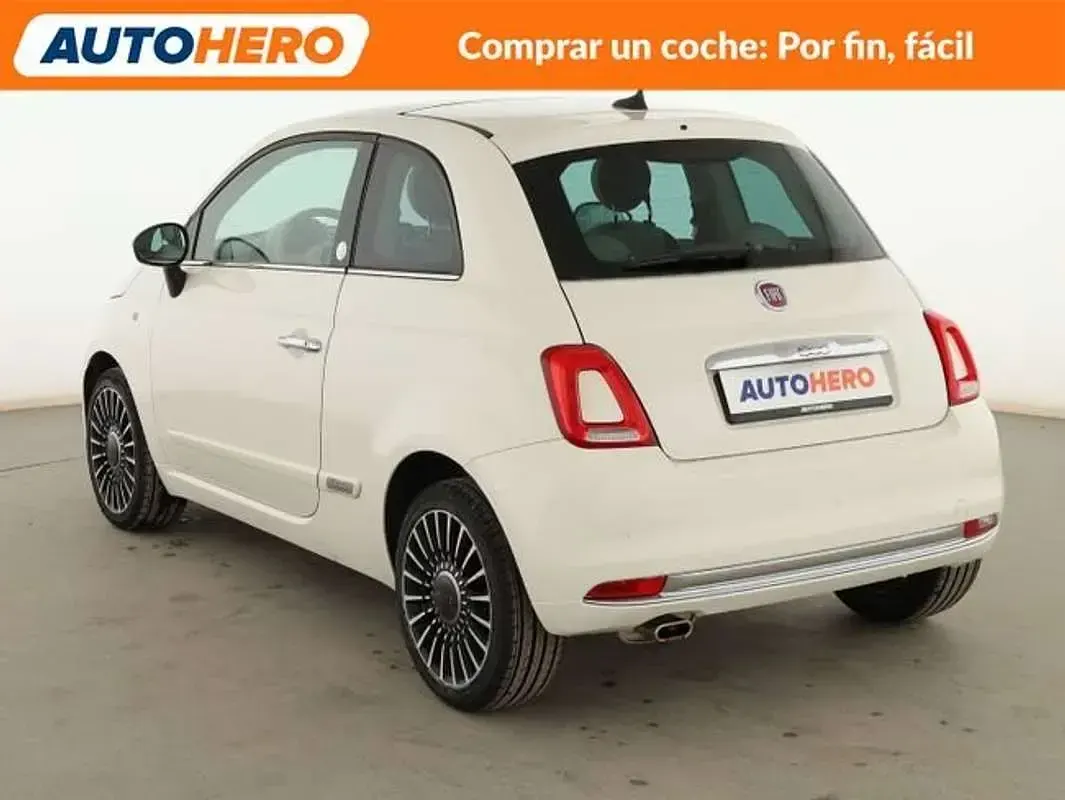Usado Fiat 500 Mirror 69 CV (50 kW) 2018 Blanco Utilitario