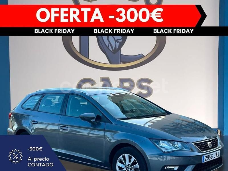 Gris / plata Usado 2016 Seat Leon Reference Familiar | 8800 € (Buen precio) - Imagen 1/4