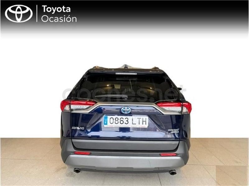 Usado Toyota RAV4 Hybrid Luxury 222 CV (163 kW) 2021 Azul SUV