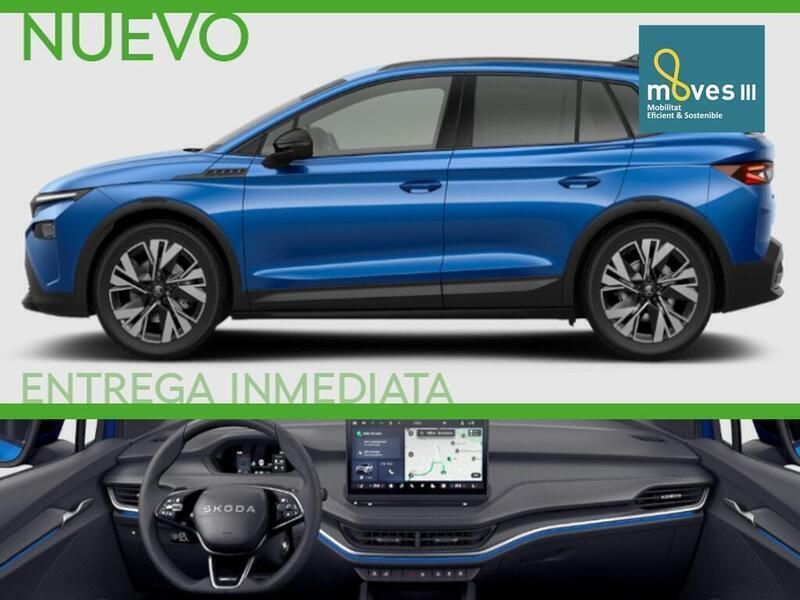 Azul Nuevo 2025 Skoda Elroq SportLine SUV | 36.699 € (Precio justo) - Imagen 1/4