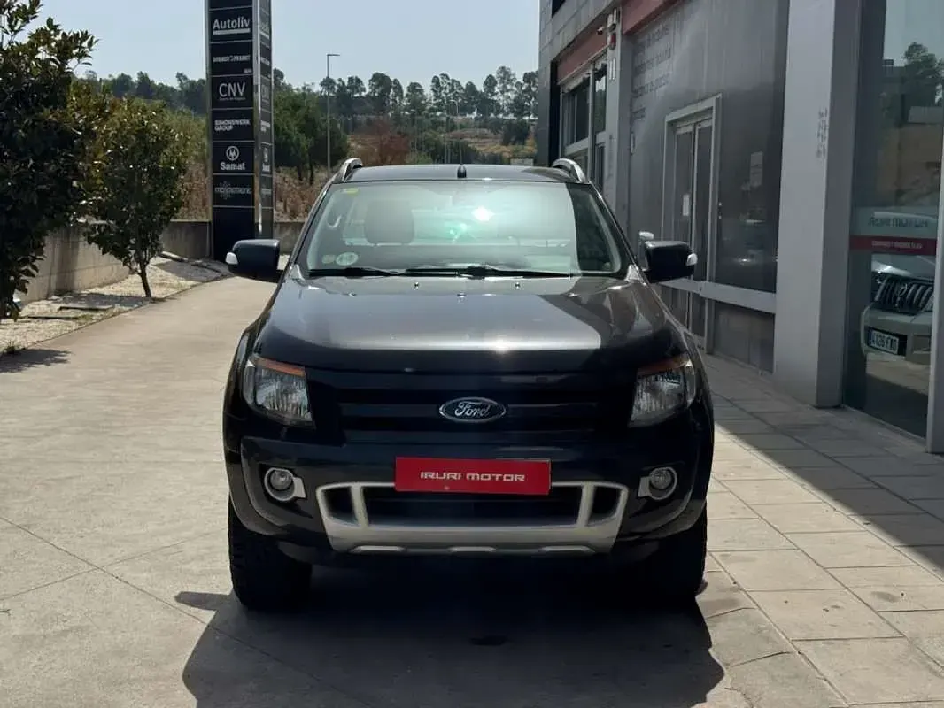 Usado Ford Ranger Wildtrack 200 CV (147 kW) 2014 Negro Pickup/Camioneta