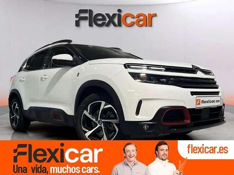 Blanco Usado 2022 Citroën C5 Aircross PureTech SUV | 19.490 € (Un poco caro) - Imagen 1/4