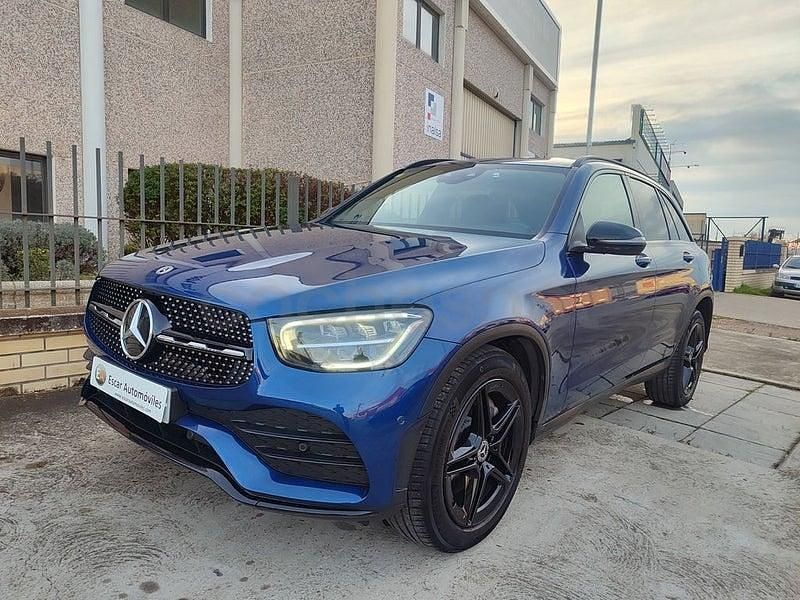Usado Mercedes GLC200 163 CV (119 kW) 2021 Azul SUV
