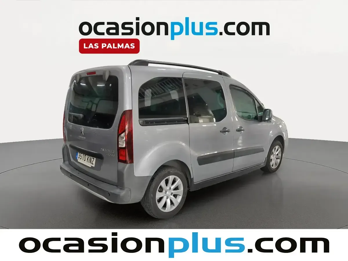 Usado Peugeot Partner 100 CV (73 kW) 2018 Gris
