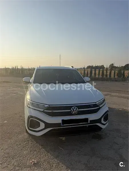 Usado VW T-Roc R-line 150 CV (110 kW) 2022 Blanco SUV