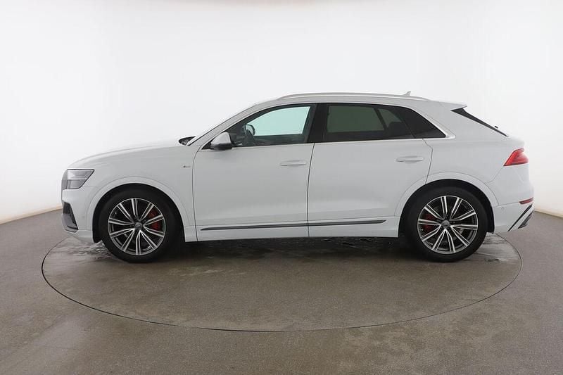 Usado Audi Q8 S-Line 286 CV (210 kW) 2019 Blanco SUV