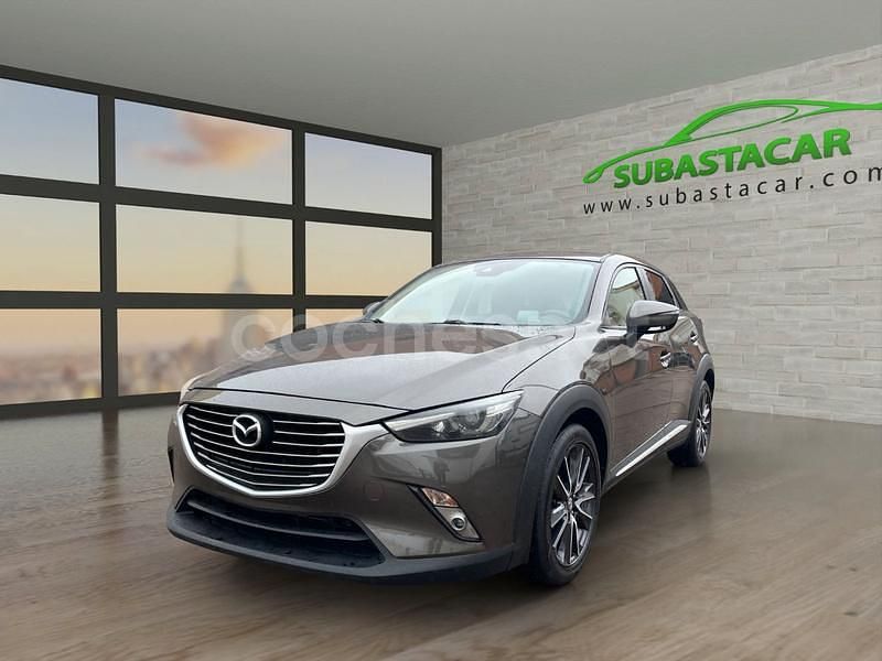 Gris / plata Usado 2018 Mazda CX-3 Luxury SUV | 12.800 € (Buen precio) - Imagen 1/4