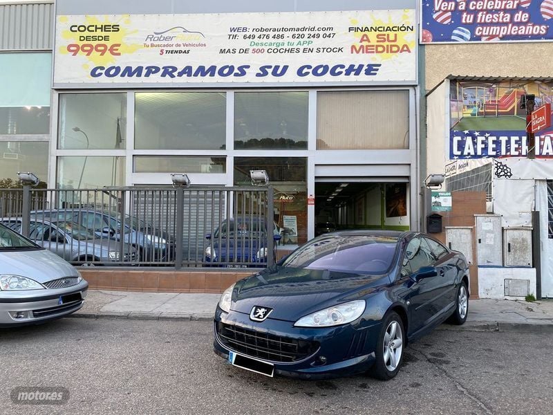 Usado Peugeot 407 Coupe 163 CV (119 kW) 2007 Negro Coupe