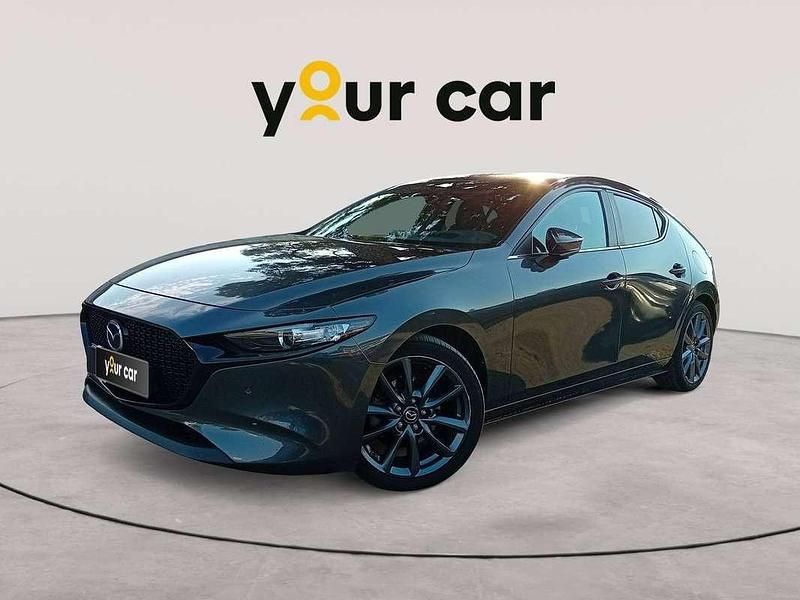 Gris Usado 2021 Mazda 3 Berlina | 21.490 € (Precio justo) - Imagen 1/4