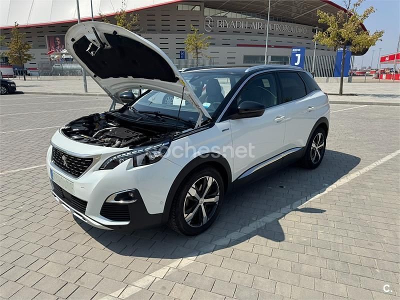 Usado Peugeot 3008 GT-line 120 CV (88 kW) 2017 Blanco SUV