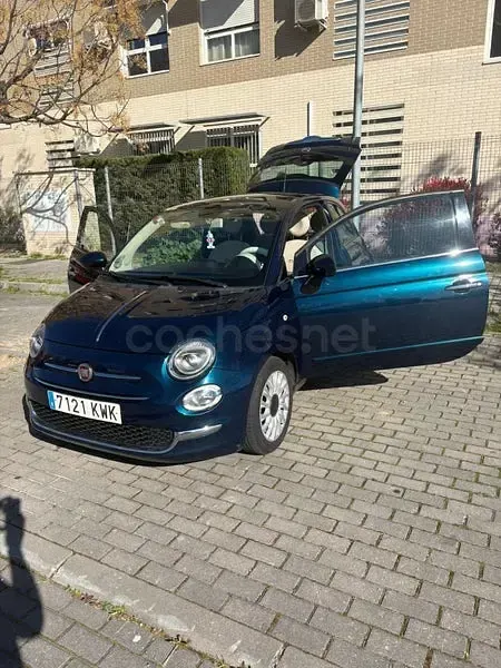 Usado Fiat 500 Pop 69 CV (50 kW) 2019 Azul Berlina