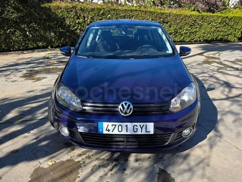 Usado VW Golf VI 105 CV (77 kW) 2010 Azul Utilitario