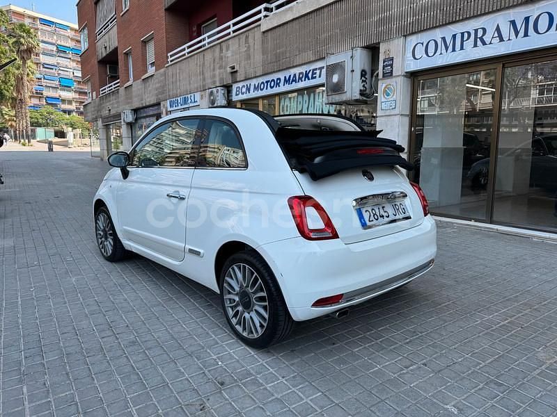 Usado Fiat 500C Lounge 69 CV (50 kW) 2016 Blanco Descapotable