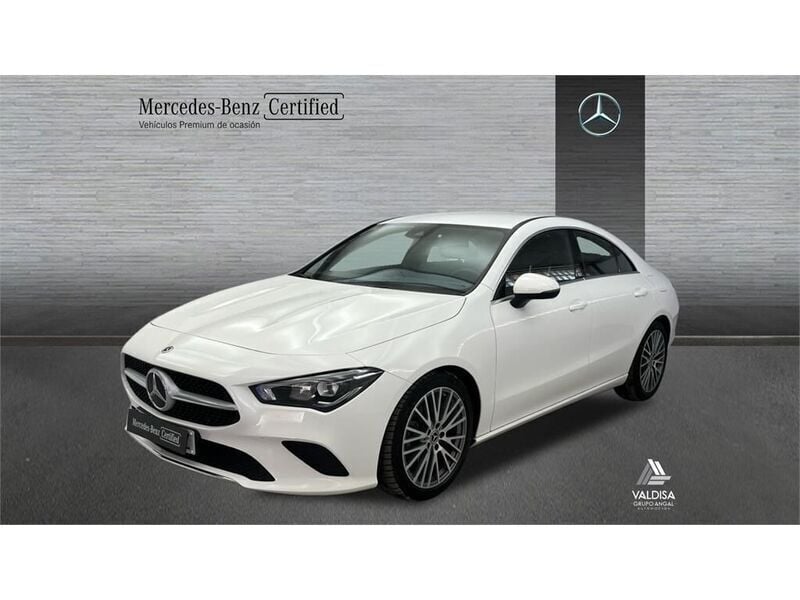 Blanco Usado 2020 Mercedes CLA200 Progressive Berlina | 32.400 € (Precio justo) - Imagen 1/4