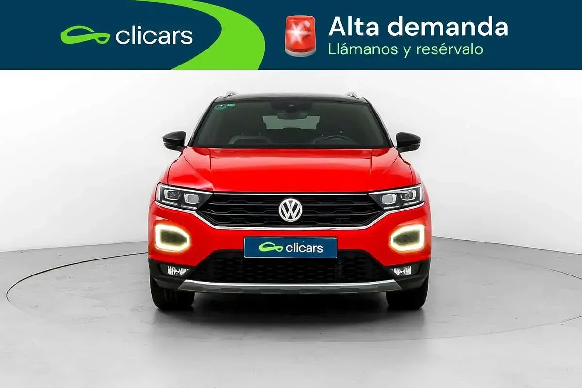 Usado VW T-Roc Sport 150 CV (110 kW) 2019 Rojo SUV