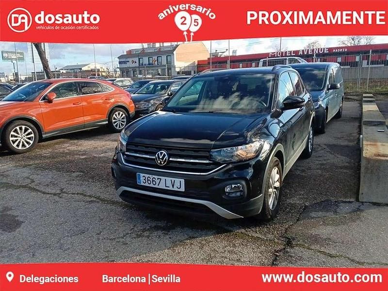 Usado VW T-Cross Advance 95 CV (69 kW) 2022 Negro SUV