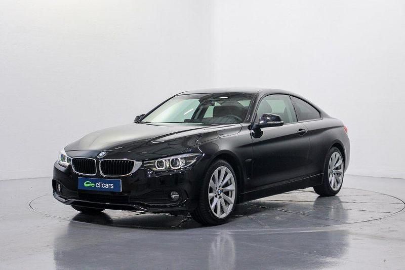 Usado BMW 420 190 CV (139 kW) 2017 Negro Coupe