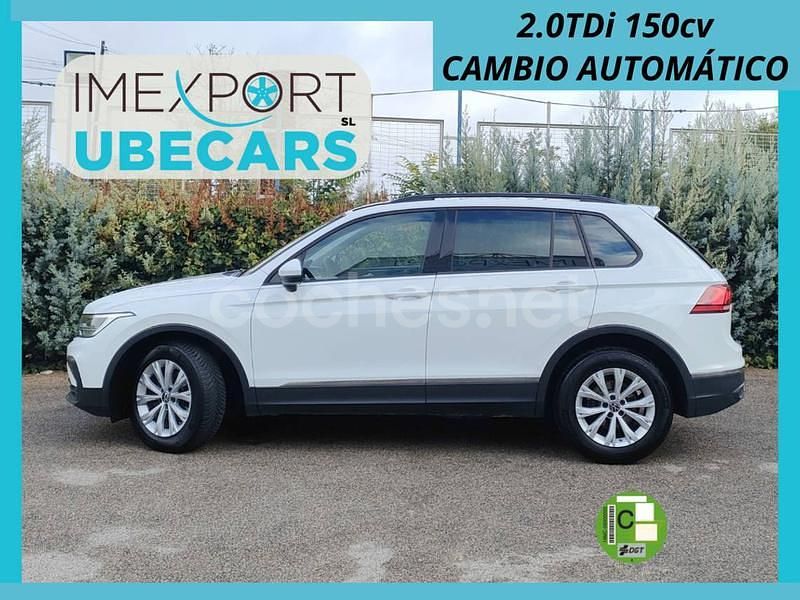 Blanco Usado 2022 VW Tiguan Life SUV | 19.900 € (Super precio) - Imagen 1/4