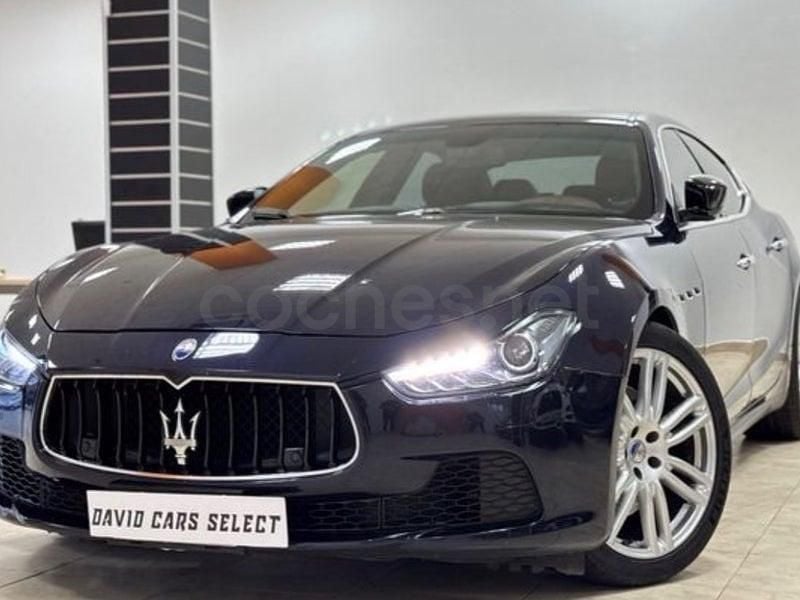 Usado Maserati Ghibli 275 CV (202 kW) 2017 Azul Berlina
