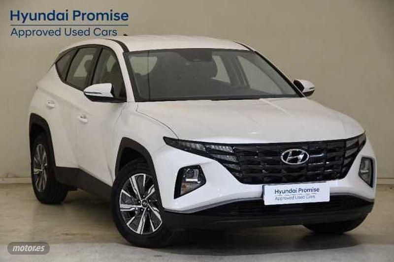 Usado Hyundai Tucson 150 CV (110 kW) 2024 Atlas white SUV