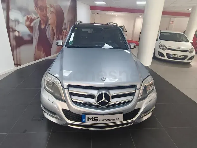 Usado Mercedes GLK250 204 CV (150 kW) 2015 Gris / plata SUV