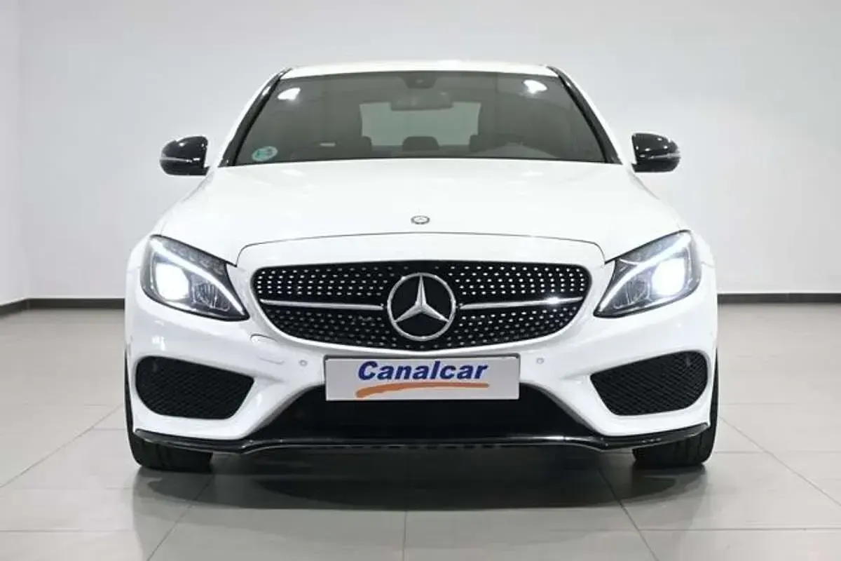 Usado Mercedes C450 AMG AMG 367 CV (269 kW) 2016 Blanco Berlina