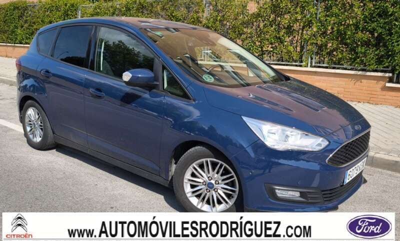 Azul Usado 2017 Ford C-MAX Trend+ Monovolumen | 11.900 € (Un poco caro) - Imagen 1/4