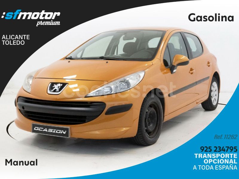 Naranja Usado 2007 Peugeot 207 Berlina | 4400 € (Precio justo) - Imagen 1/4
