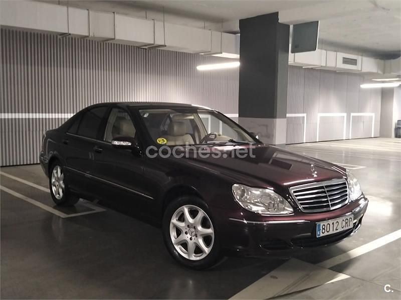 Granate Usado 2004 Mercedes S500 Berlina | 5300 € (Super precio) - Imagen 1/4