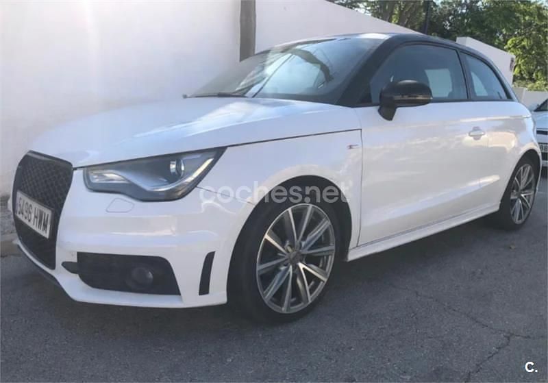 Blanco Usado 2014 Audi A1 Ambition Berlina | 9500 € (Precio justo) - Imagen 1/4
