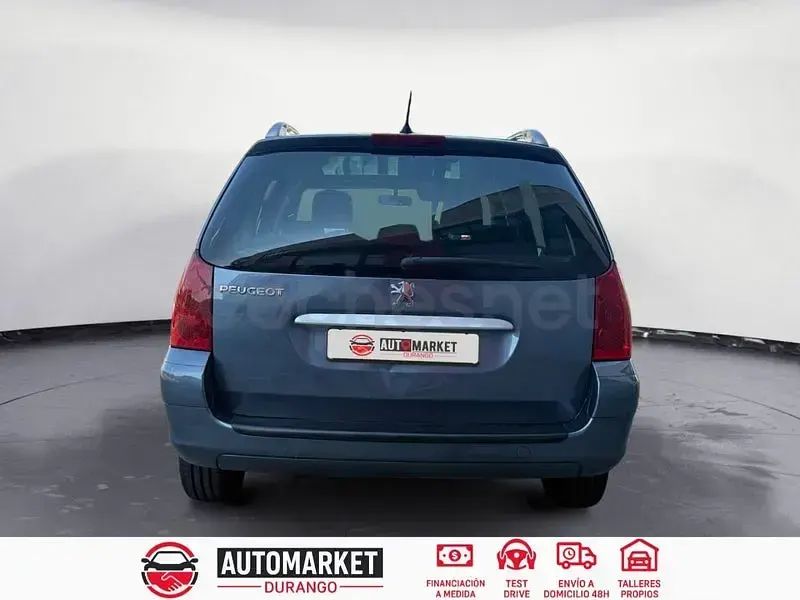 Usado Peugeot 307 110 CV (80 kW) 2007 Gris / plata Familiar