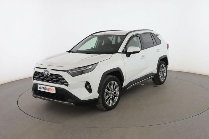 Blanco Usado 2022 Toyota RAV4 Hybrid Luxury SUV | 36.499 € (Precio justo) - Imagen 1/3