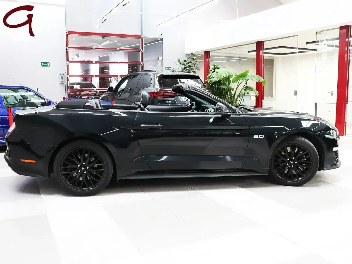 Usado Ford Mustang GT Convertible 450 CV (330 kW) 2022 Negro Descapotable