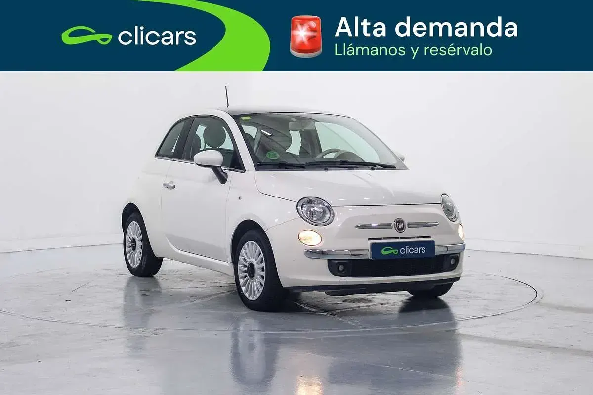 Usado Fiat 500 Lounge 69 CV (50 kW) 2014 Naranja Utilitario