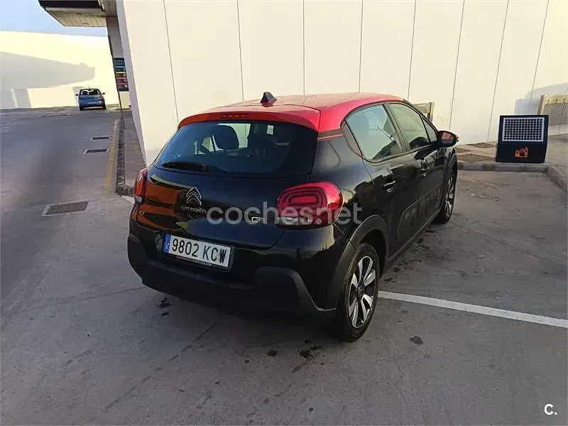 Usado Citroën C3 Feel 82 CV (60 kW) 2017 Negro Berlina