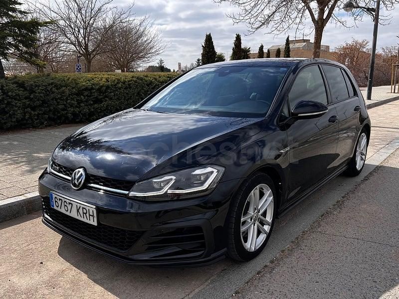 Usado VW Golf VII GTD 184 CV (135 kW) 2019 Negro Berlina