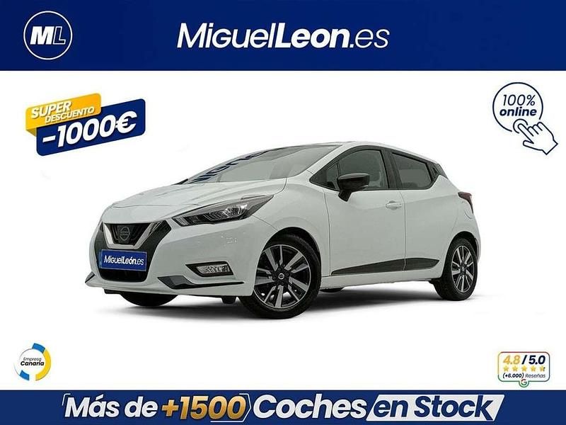 Blanco Usado 2023 Nissan Micra Utilitario | 14.985 € (Un poco caro) - Imagen 1/3