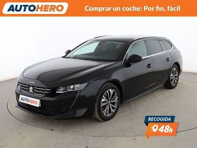 Usado Peugeot 508 Allure 160 CV (117 kW) 2019 Negro Berlina