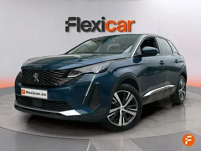 Usado Peugeot 3008 Allure 130 CV (95 kW) 2021 Azul SUV