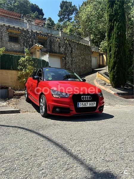 Usado Audi A1 Sportback 86 CV (63 kW) 2014 Rojo Utilitario