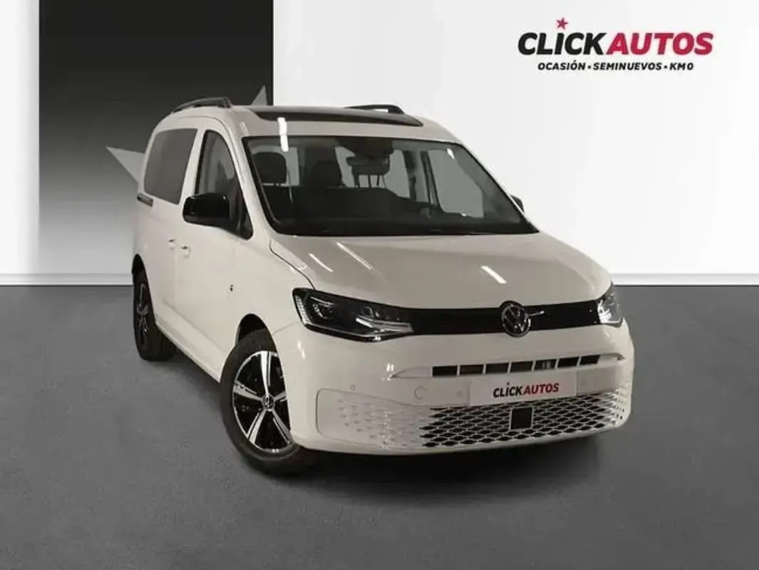 Usado VW Caddy 102 CV (75 kW) 2025 Blanco Monovolumen